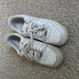White Air Force 1s